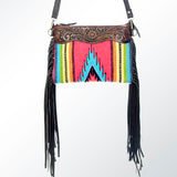 American Darling Cross Body Hand Tooled Saddle Blanket Genuine Leather Western Women Bag Handbag Purse | Crossbody for Cute