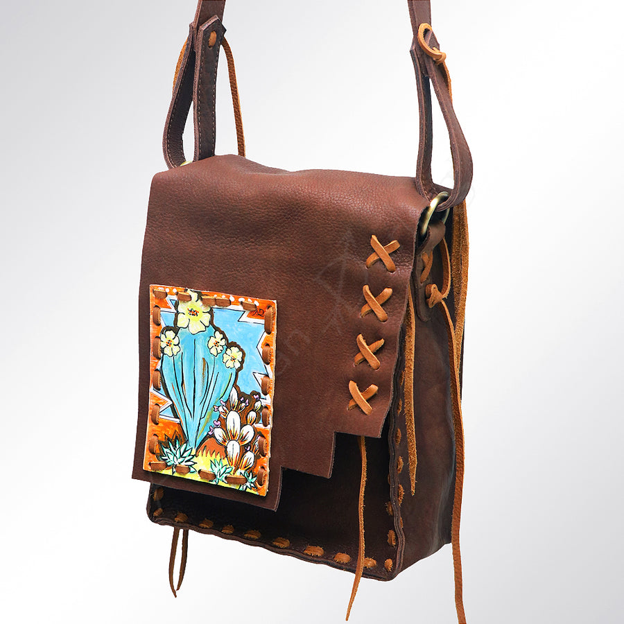 ADBGM115P1 American Darling CROSS BODY I Genuine Leather women bag by Hilason – Cowboy and equestrian accessories