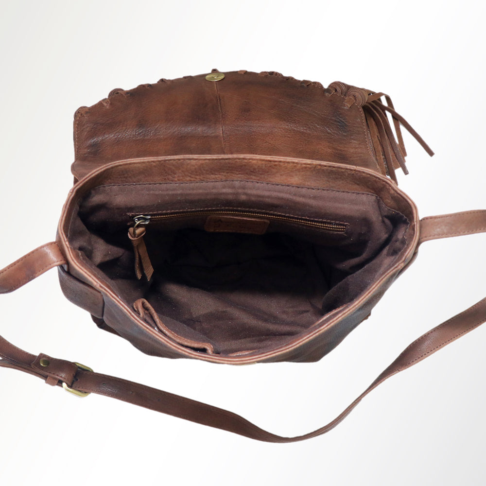 American Darling Cross Body Full Grain Genuine Leather Western Women Bag Handbag Purse | Crossbody for Cute