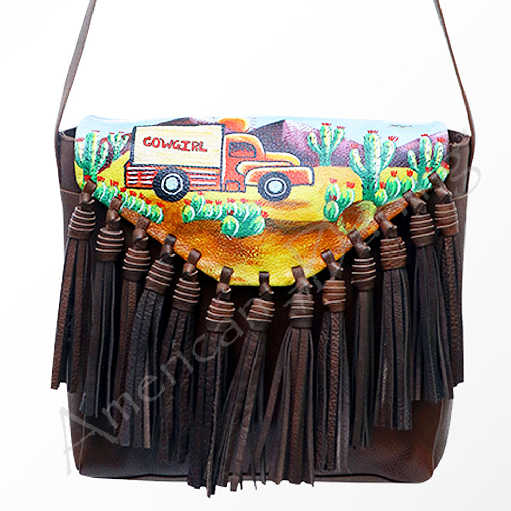 American Darling Cross Body Full Grain Genuine Leather Western Women Bag Handbag Purse | Crossbody for Cute