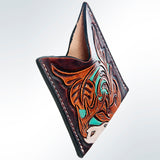American Darling ADCCF102 Card-Holder Hand Tooled Genuine Leather Women Bag Western Handbag Purse