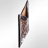 American Darling ADCCF104 Card-Holder Hand Tooled Genuine Leather Women Bag Western Handbag Purse