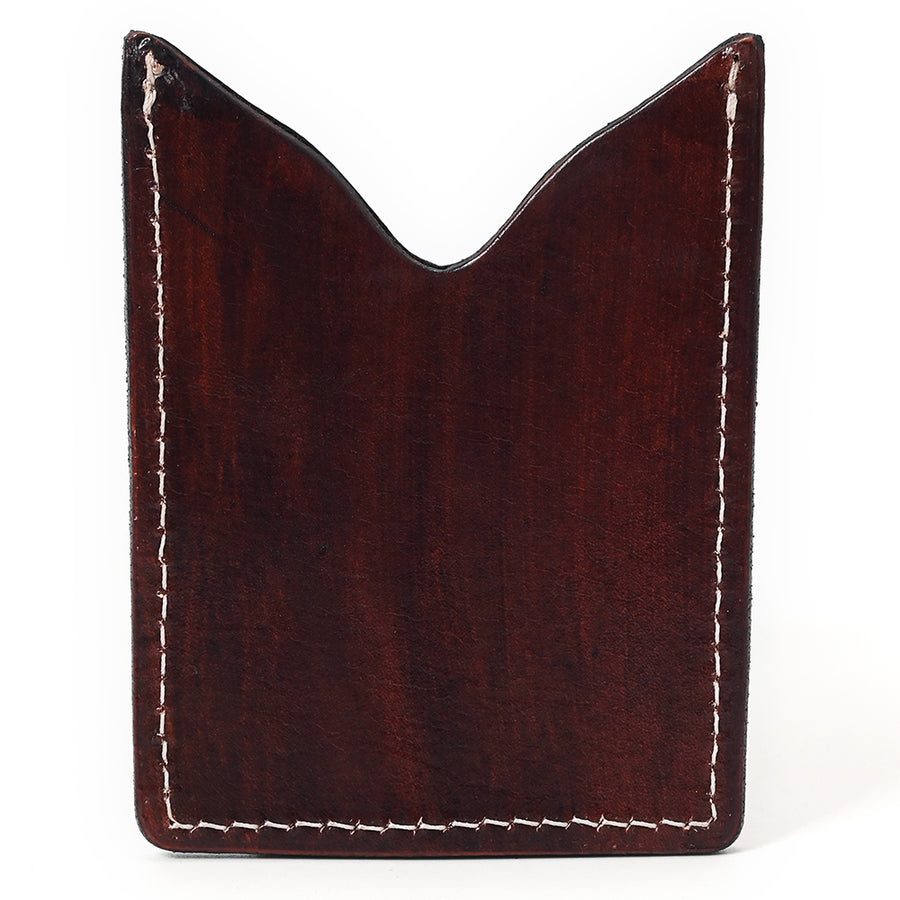 American Darling Card Holder Hand Tooled Genuine Leather | Business Credit