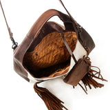 American Darling Hobo Hand Tooled Genuine Leather Western Women Bag | Handbag Purse Bags for Wallet Cute