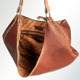 American Darling Hobo Hand Tooled Saddle Blanket Genuine Leather Western Women Bag | Handbag Purse Bags for Cute