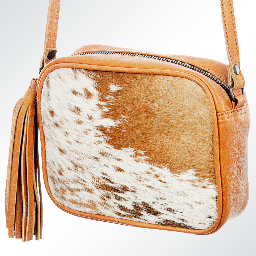 American Darling Small Crossbody Hair On Genuine Leather Western Women Bag Handbag Purse | for Cute - Uhorse