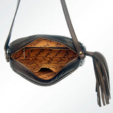 American Darling Small Crossbody Hair On Genuine Leather Western Women Bag Handbag Purse | for Cute