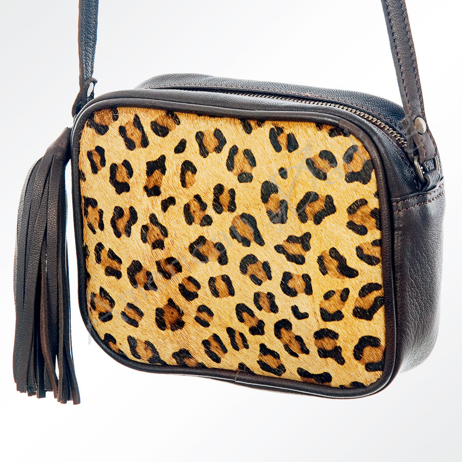 American Darling Small Crossbody Hair On Genuine Leather Western Women Bag Handbag Purse | for Cute - Uhorse