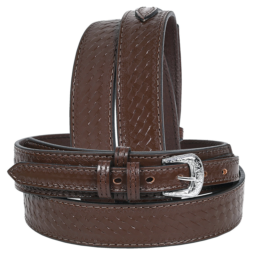 HILASON Western Genuine Leather Belt for Men Women Cowboy Cowgirl Handmade Unisex Full Grain Heavy Duty Engraved - Hilason