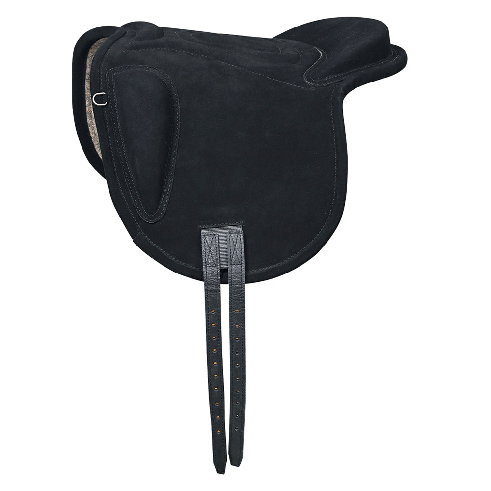 Sp100-F Baretek English Leather Bareback Horse Saddle Pad Trail Riding