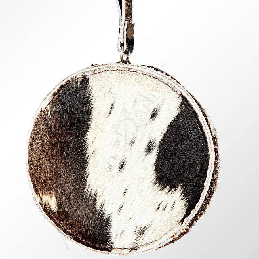 American Darling Canteen Hair-On Genuine Leather Women Bag Western Handbag Purse | for Cute