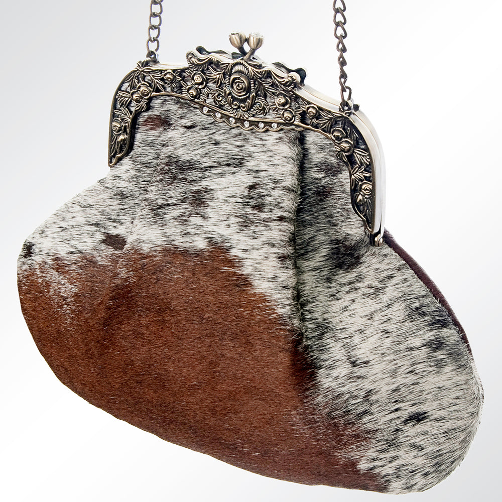 American Darling Coin Purse Bag Hair on Genuine Leather Western Women Handbag | for Cute Travel Bags