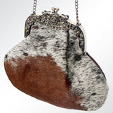 American Darling Coin Purse Bag Hair on Genuine Leather Western Women Handbag | for Cute Travel Bags
