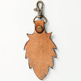 American Darling ADKR164 Hand Tooled Carved Genuine Leather Keyring