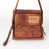 ADBG485D American Darling ORGANISER Upcycled Wool Genuine Leather women bag western handbag purse