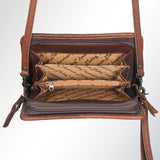 ADBG485F American Darling ORGANISER Upcycled Wool Genuine Leather women bag western handbag purse