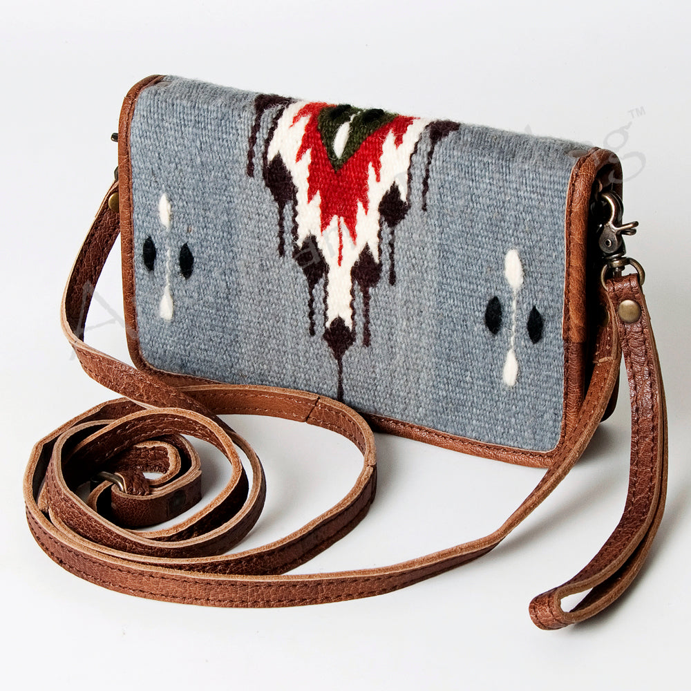 American Darling Organiser Saddle Blanket Genuine Leather Women Bag Western Handbag Purse