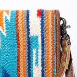 American Darling Organiser Saddle Blanket Genuine Leather Women Bag Western Handbag Purse