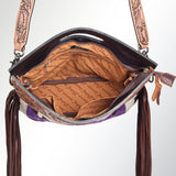 ADBGS146M American Darling CLUTCH Hand Tooled Upcycled Wool Genuine Leather women bag western handbag purse