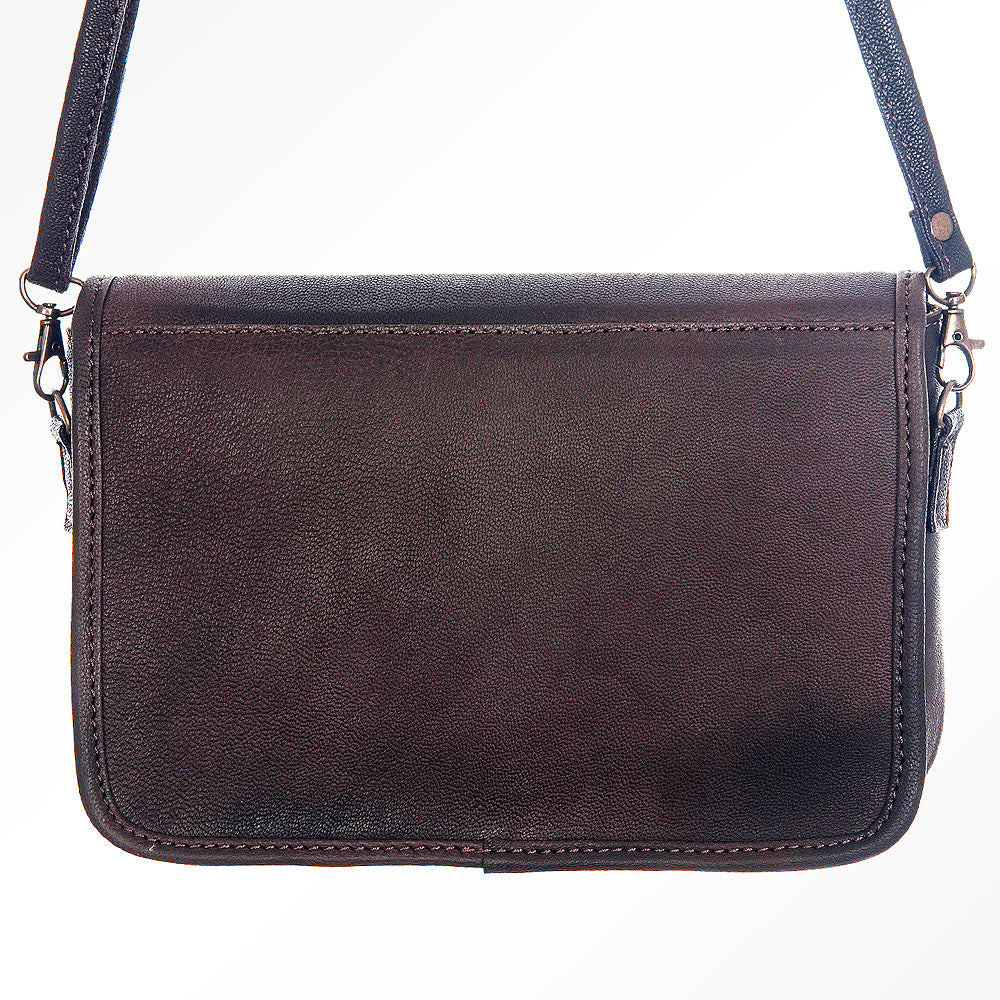 American Darling Cross Body Hand Tooled Full Grain Genuine Leather Western Women Bag Handbag Purse | Crossbody for Cute