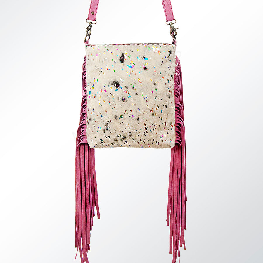 American Darling Cross Body Hair on Genuine Leather Western Women Bag | Handbag Purse Crossbody for Cute
