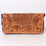 American Darling Wallet Hand Tooled Genuine Leather Women Bag Western Handbag Purse | Womens Handbags |Leather for Summer