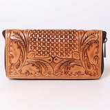 American Darling Wallet Hand Tooled Genuine Leather Women Bag Western Handbag Purse | Womens Handbags |Leather for Summer