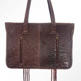 American Darling Briefcase Genuine Leather Women Bag Western Handbag | Tote Hand Tooled Travel