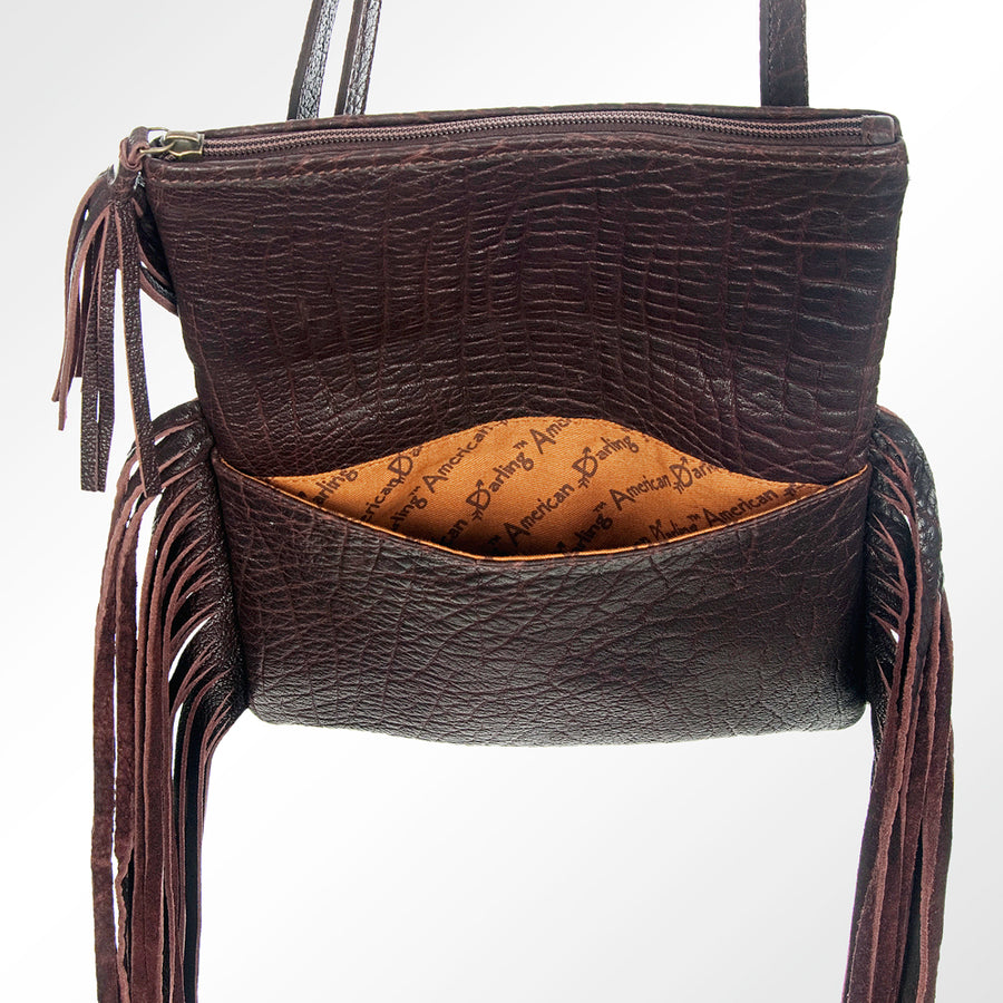American Darling Cross Body Hair On-Genuine Leather Western Women Bag Handbag Purse | Crossbody for Cute
