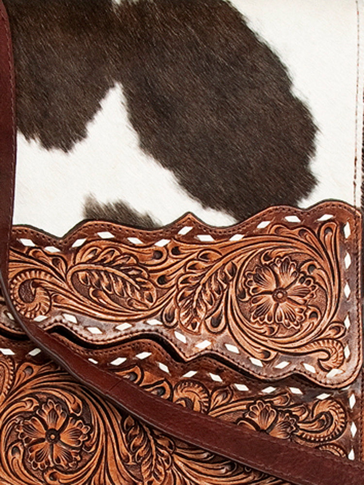 American Darling Cross Body Hair On-Genuine Leather Western Women Bag Handbag Purse | Crossbody for Cute