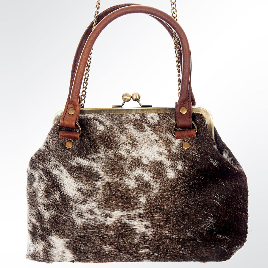 American Darling Tote Bag Hair-On Cowhide Genuine Leather Western Purse with YKK Zipper & Well-compartmentalized