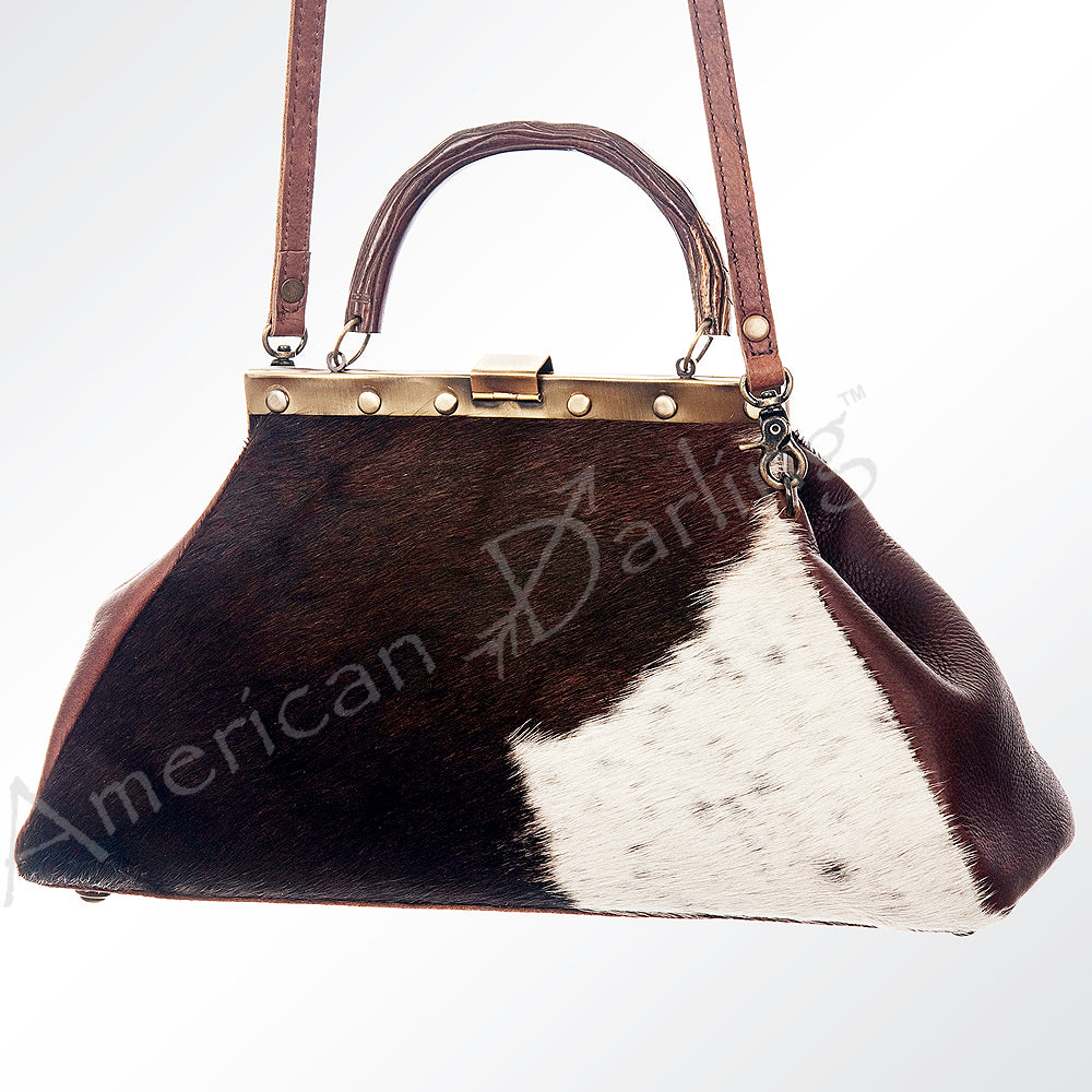 American Darling Cross Body Hair on-Genuine Leather Western Women Bag Handbag Purse |