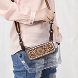 ADBGZ303A American Darling CLEAR BAG Hand Tooled Genuine Leather women bag western handbag purse