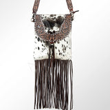 American Darling Large Crossbody Hand Tooled Saddle Blanket Genuine Leather Western Women Bag Handbag Purse | for Cute