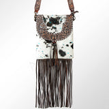 American Darling Large Crossbody Hand Tooled Saddle Blanket Genuine Leather Western Women Bag Handbag Purse | for Cute