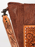 American Darling Cross Body Hand Tooled Genuine Leather Western Women Bag Handbag Purse