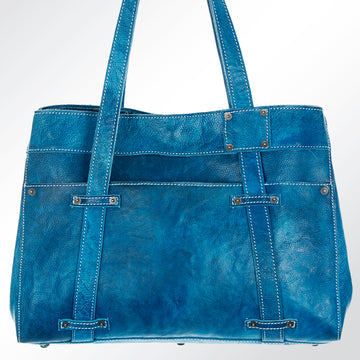 American Darling Tote Full Grain Genuine Leather Western Women Bag Handbag Purse | Travel Bags College Casual