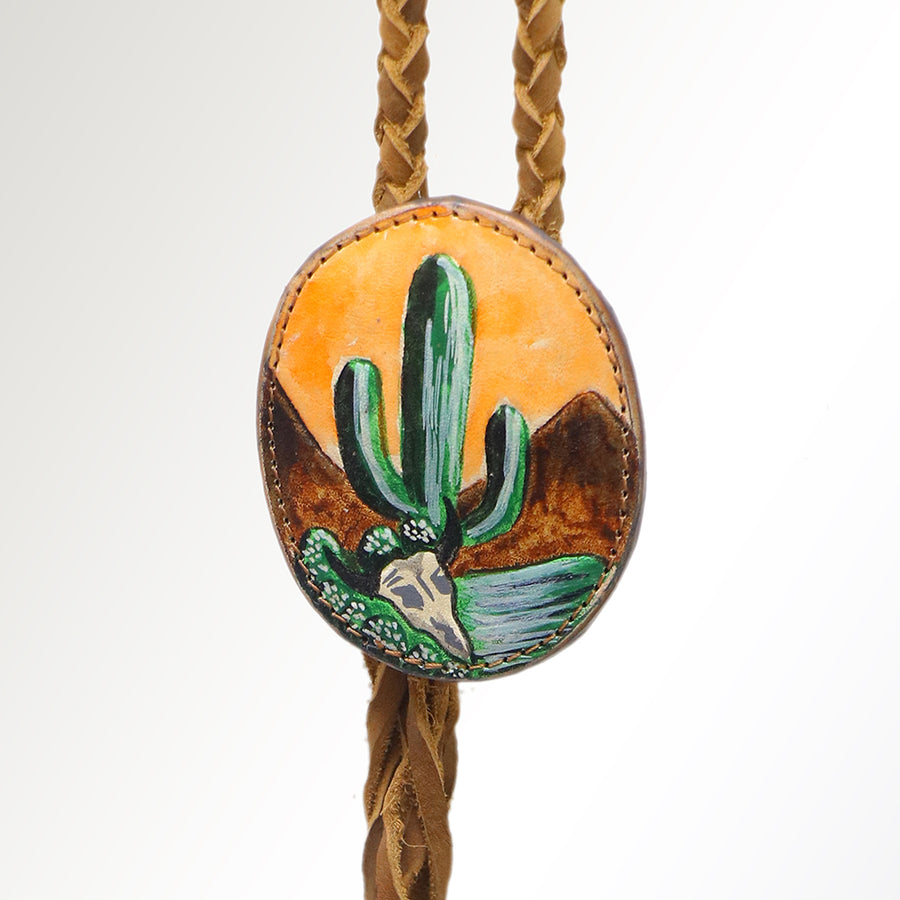 American Darling Hand Painted Braided Genuine Leather Jewelry Necklace Handmade Necklaces Timeless Piece for a Style