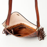 American Darling Envelope Hand Tooled Genuine Leather Women Bag Western Handbag Purse