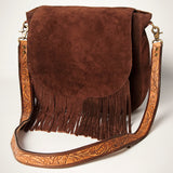 American Darling Cross Body Suede Hand Tooled full grain Leather Western Women Bag Handbag Purse | Crossbody for Cute