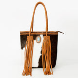 American Darling Tote Hair on Genuine Leather Western Women Bag | Handbag Purse for Cute