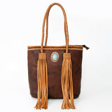 American Darling Tote Hair on Genuine Leather Western Women Bag | Handbag Purse for Cute