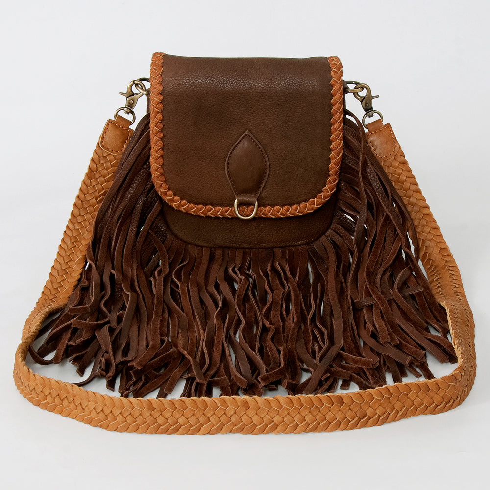 American Darling Small Cross Body Hair on Genuine Leather Western Women Bag | Black Handbag Purse Crossbody for Cute