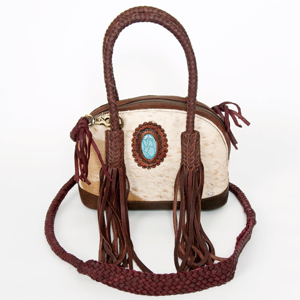 American Darling Tote Hair on Genuine Leather Western Women Bag | Handbag Purse for Cute