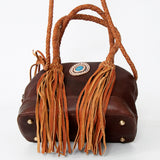 American Darling Tote Hair on Genuine Leather Western Women Bag | Handbag Purse for Cute