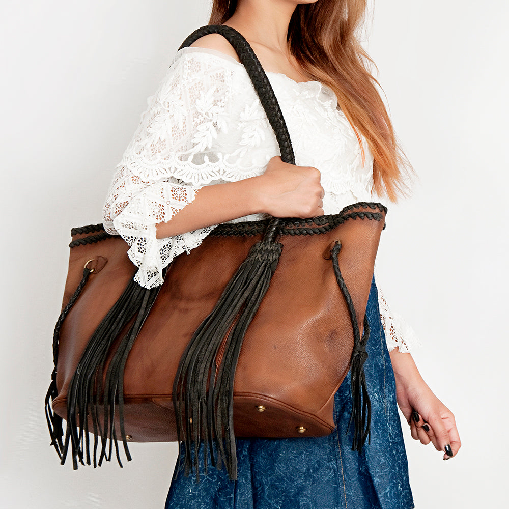 American Darling Tote Full Grain Genuine Leather Women Bag Western Handbag Purse | Travel Bags College Casual