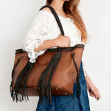 American Darling Tote Full Grain Genuine Leather Women Bag Western Handbag Purse | Travel Bags College Casual