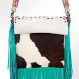 American Darling Cross Body Hair on-Genuine Leather Western Women Bag Handbag Purse |