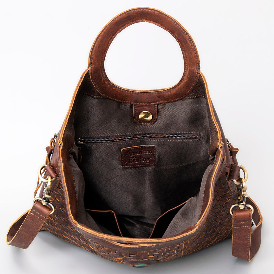 American Darling Tote Full Grain Genuine Leather Western Women Bag Handbag Purse | Travel Bags College Casual