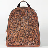 American Darling Backpack Hand Tooled Genuine Leather Western Women Bag | for Laptop School Purse Travel